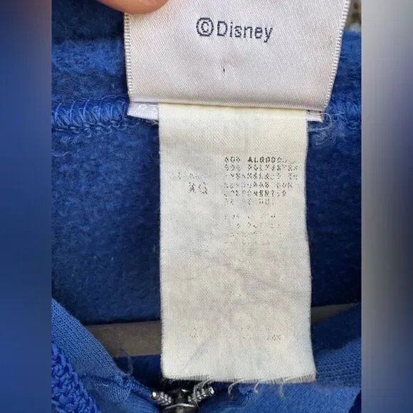 Vintage Disneyland Resort Where Dreams Come True Castle Zipper Front Sweatshirt - Picture 6 of 7